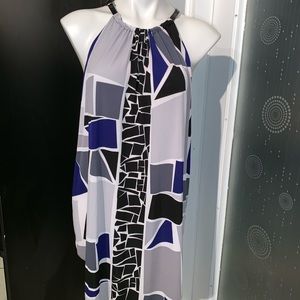 Alfani Women’s Stretch Strap Buckle Tunic Shirt